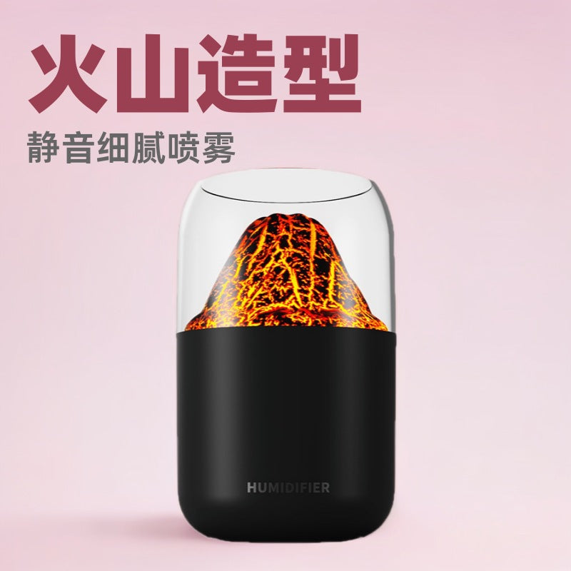 Mini Air Conditioner Humidifier with Colorful Light