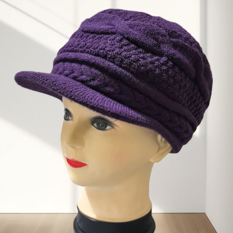 INSTOCK-Women’s Warm Fleece-Lined Beret