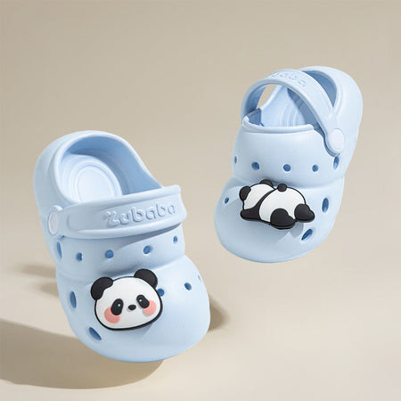 Blue girls summer sandals with comfortable and breathable design for outdoor wear
