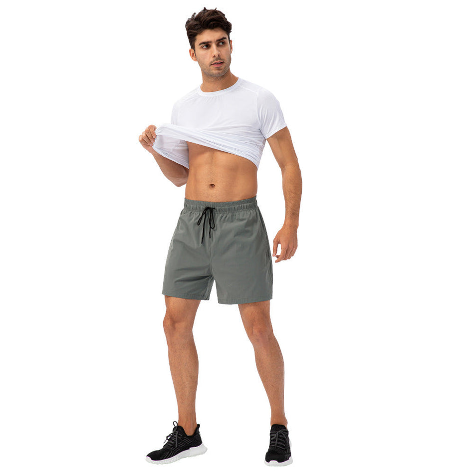 Men’s Summer Breathable Elastic Quick-Dry Sports Shorts