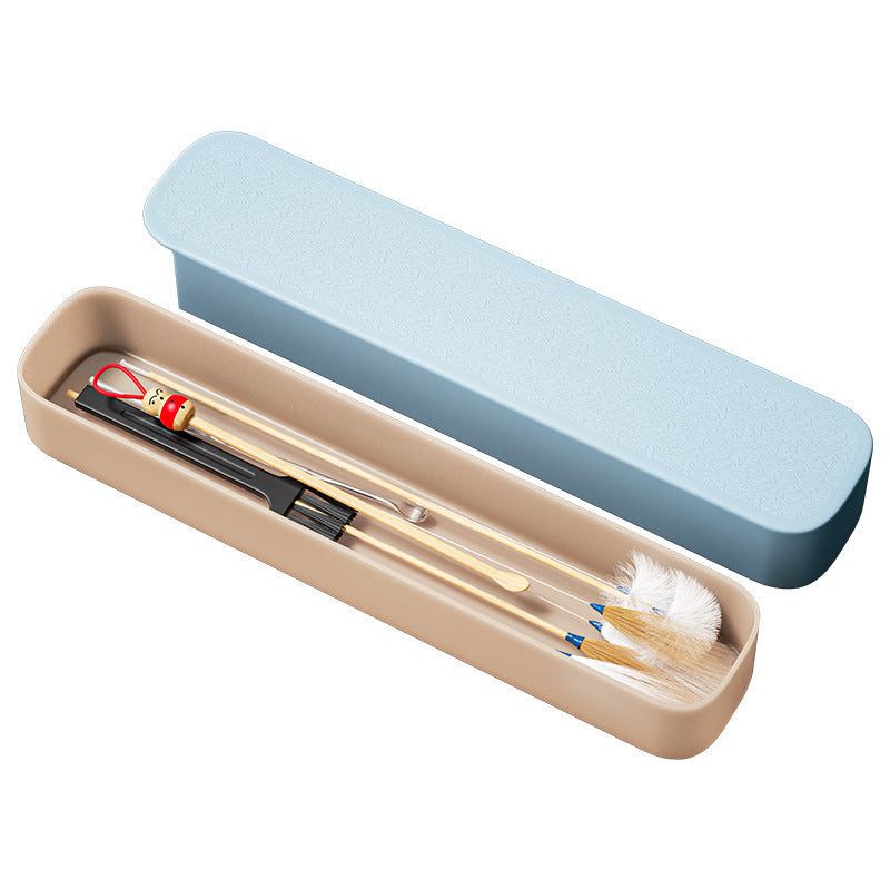 Professional Ear-Picking Set with Feather Stick