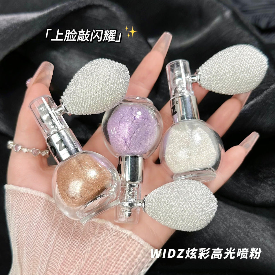 Air Cushion Glitter Highlighter Spray Pearlescent Powder