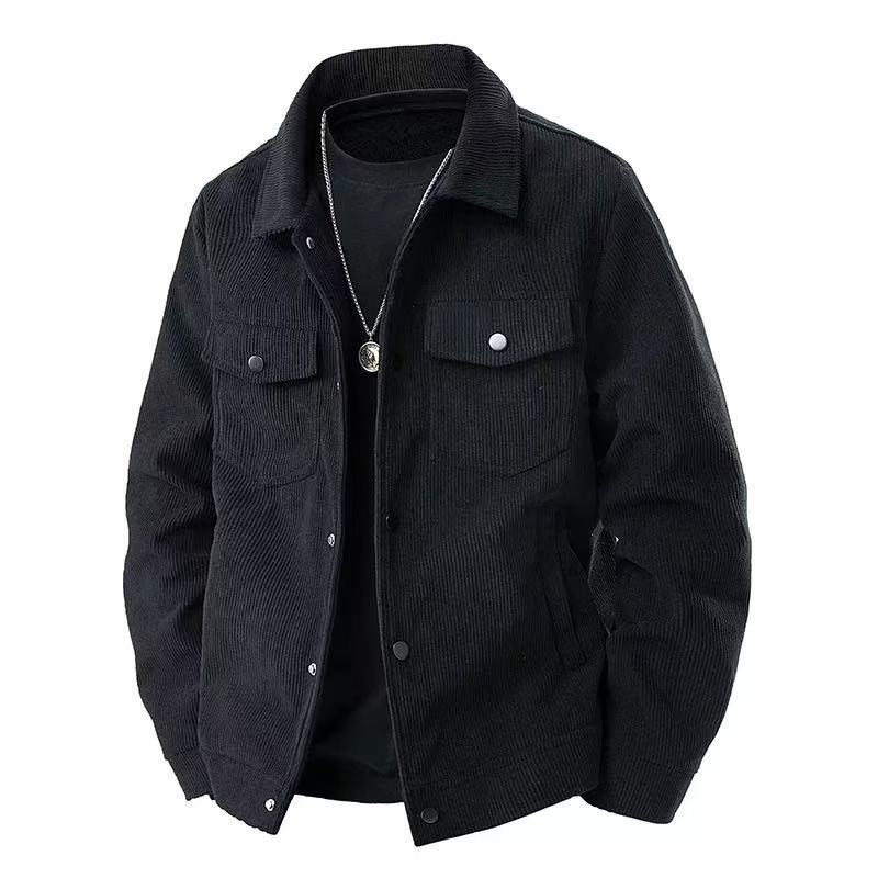 INSTOCK-Retro Japanese Casual Jacket  Versatile Lapel Workwear