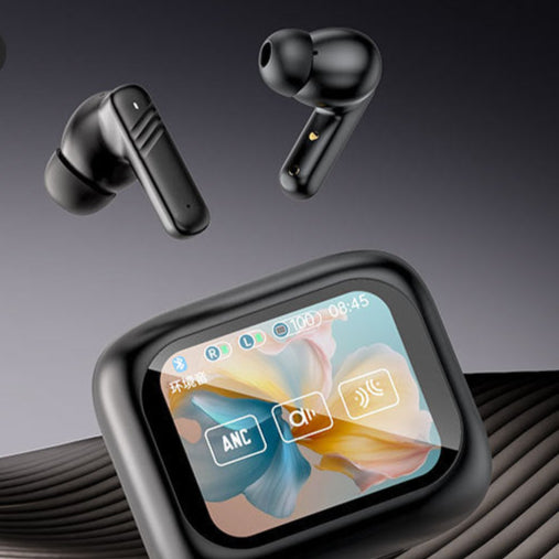 Touchscreen ANC+ENC Dual Noise-Cancel BT Headset