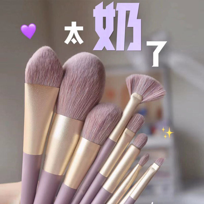 Cangzhou 9 Small Purple Brush Set – Precision & Beauty