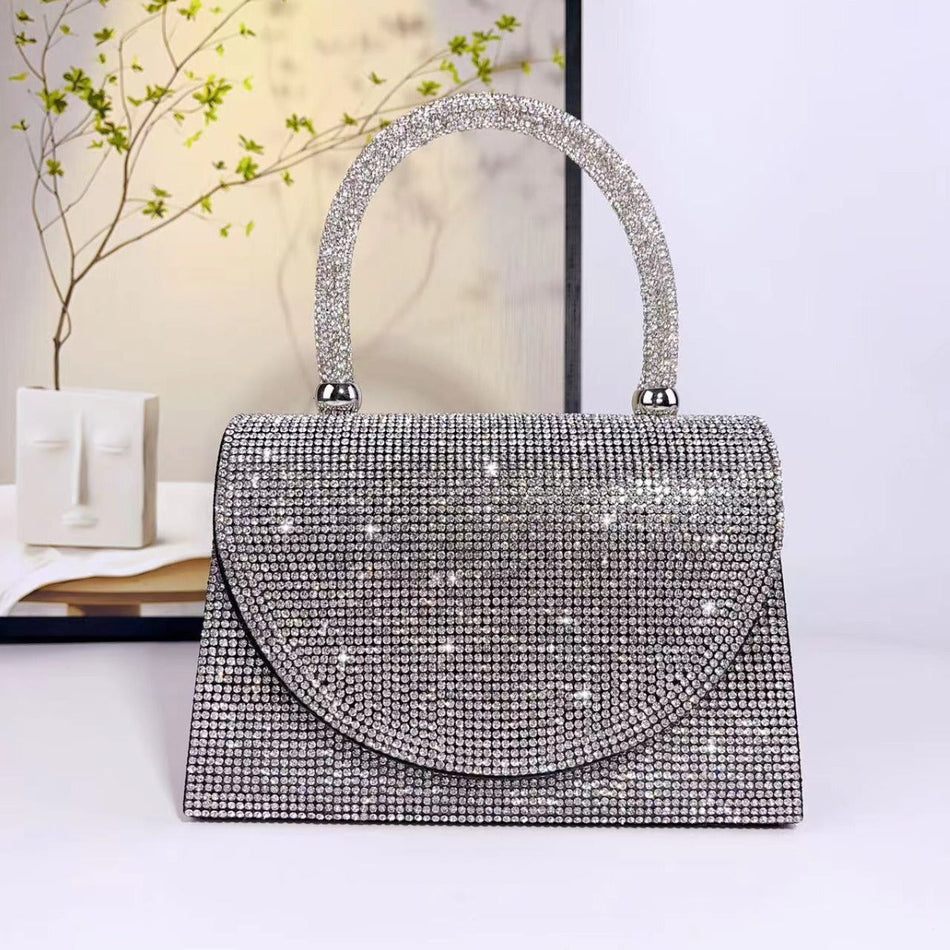 Diamond Party Clutch Bag – Women's Crossbody Purse