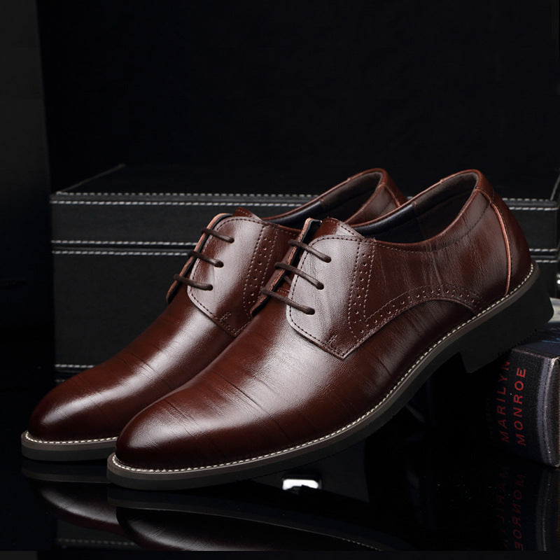STOCK-Men’s Plus Size Formal Leather Shoes