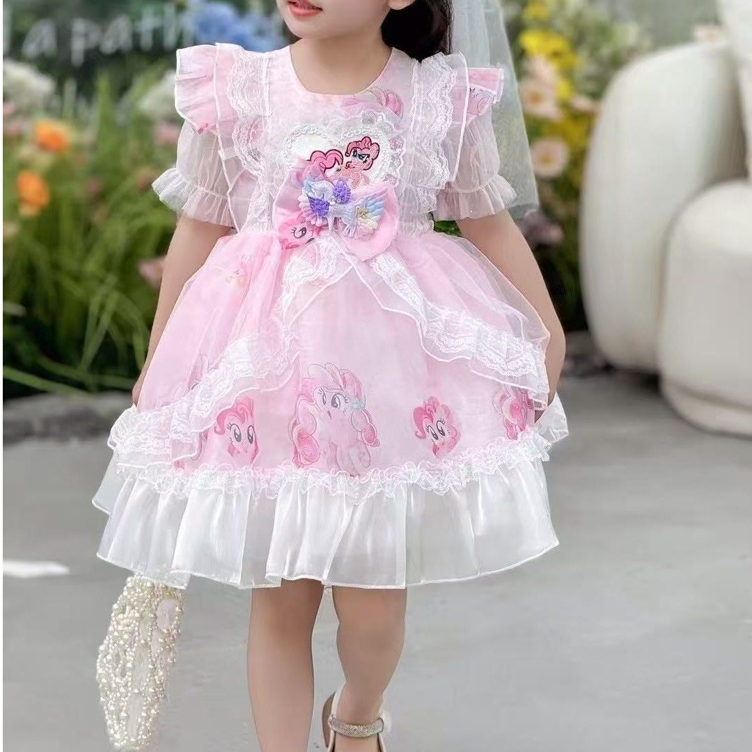Girls Little Pony Lolita Princess Dress Summer – Summer Kids Fashion Nepal | Tudoholic