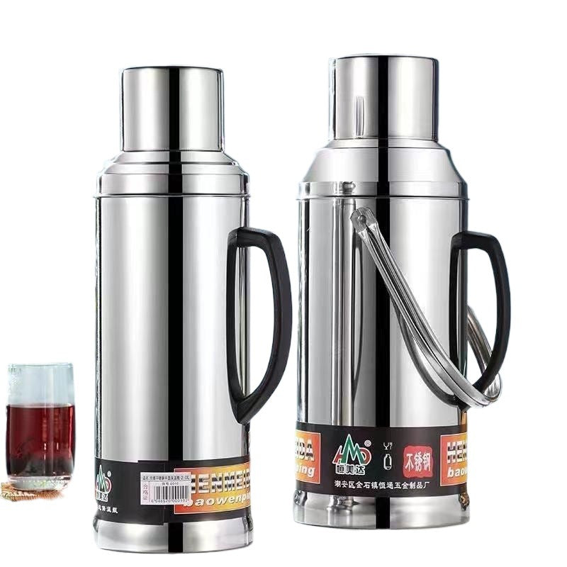 Thickened Stainless Steel Glass Liner Thermos Bottle