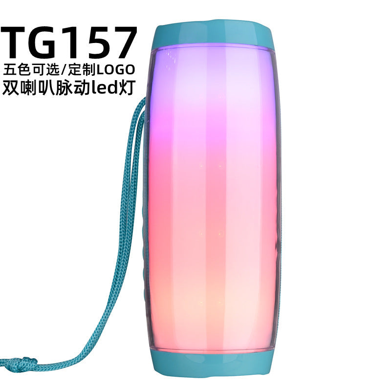 TG157 Dual Speaker Bluetooth Portable LED Outdoor Speaker