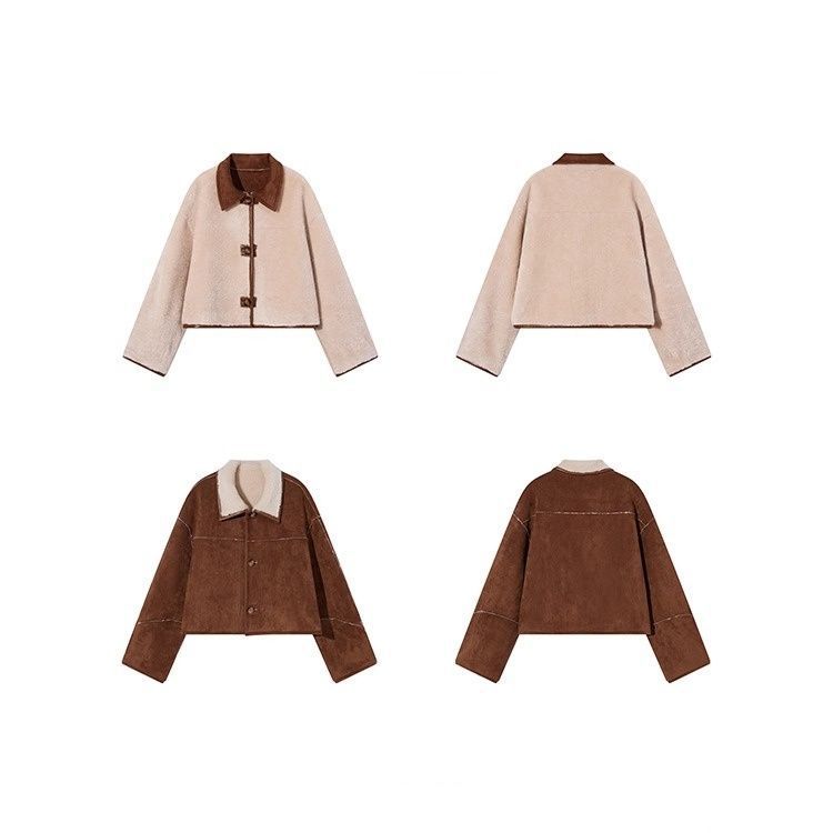 Reversible Suede & Lamb Wool Jacket