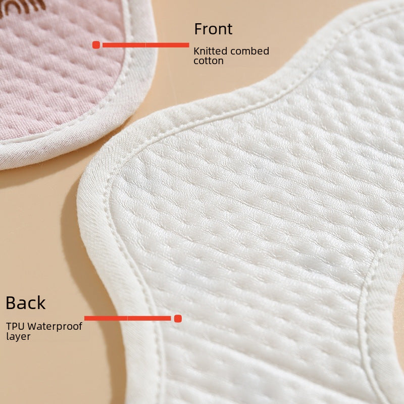Waterproof Cotton Baby Bib – Soft & Absorbent Petal Design