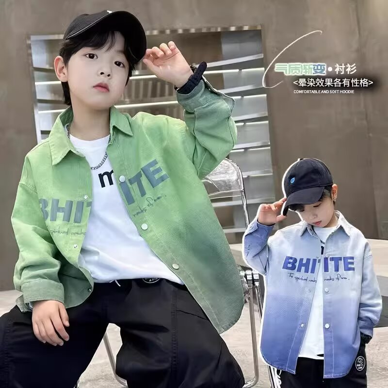 Men’s Shirt Jacket Thin Casual Spring Autumn Style