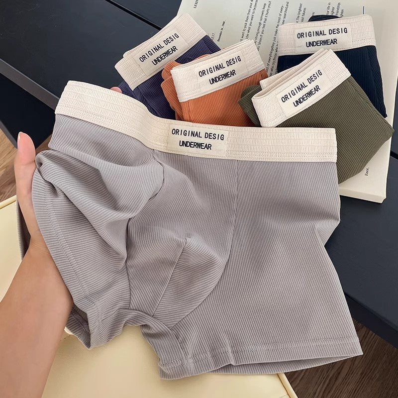 PACK 0F - 5 Breathable Cotton Men's Boxer Shorts – Summer Comfort