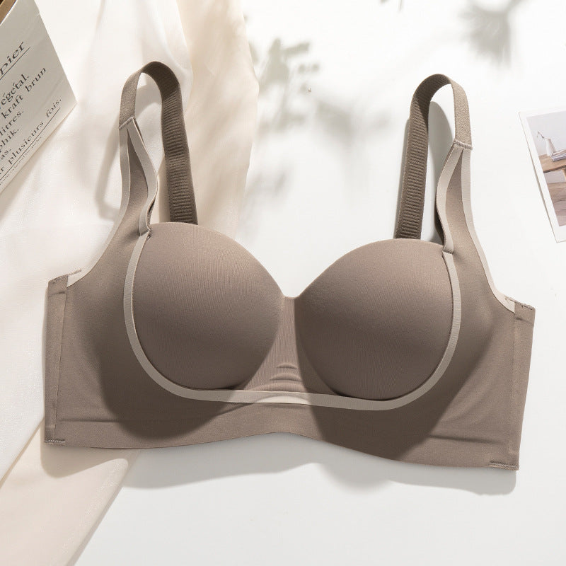 (Pack of 4)-Seamless No-Rim Bra for Women – Adjustable &