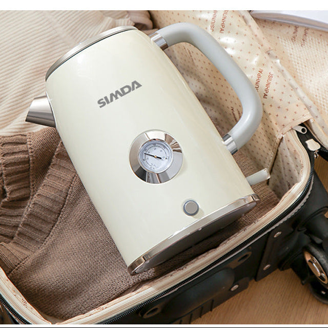Stainless Steel Electric Kettle – Fast & Heat-Preserving