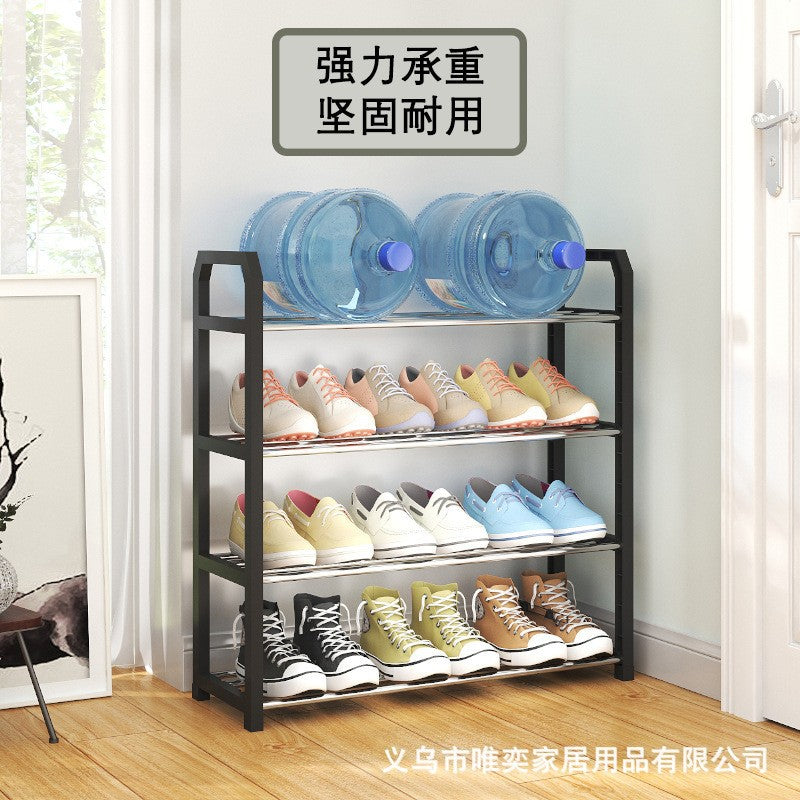 Multi-Layer Assembly Shoe Rack Household Dust-Proof Cabinet