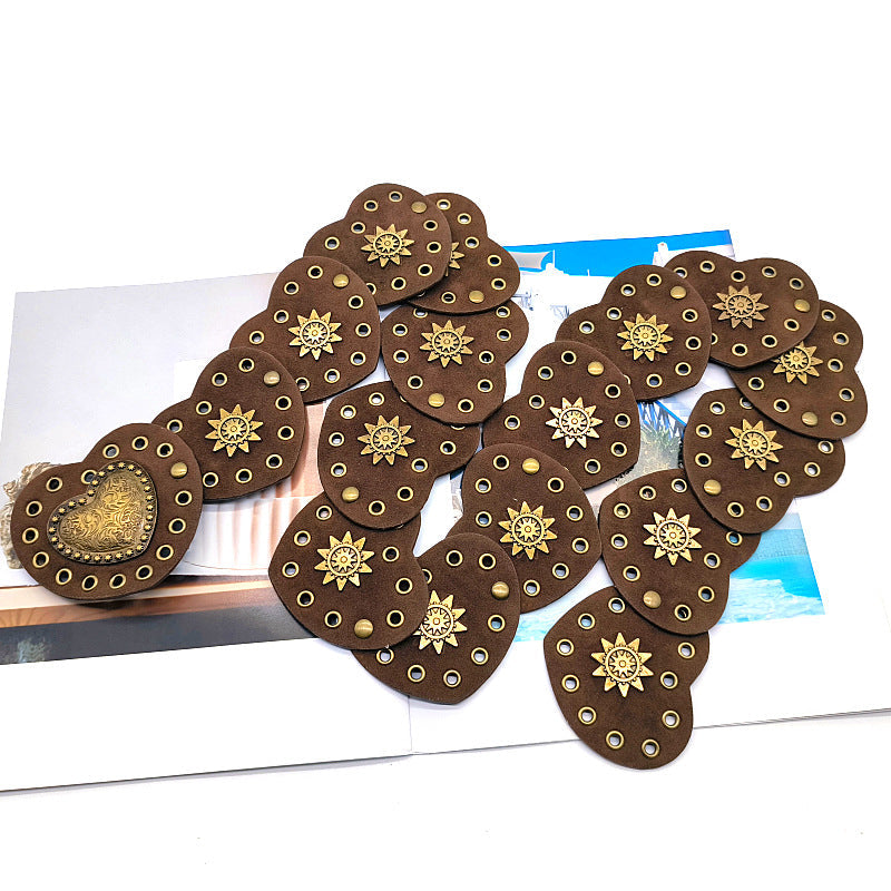 Punk Style Rivet Leather Belt – Vintage American Fashion