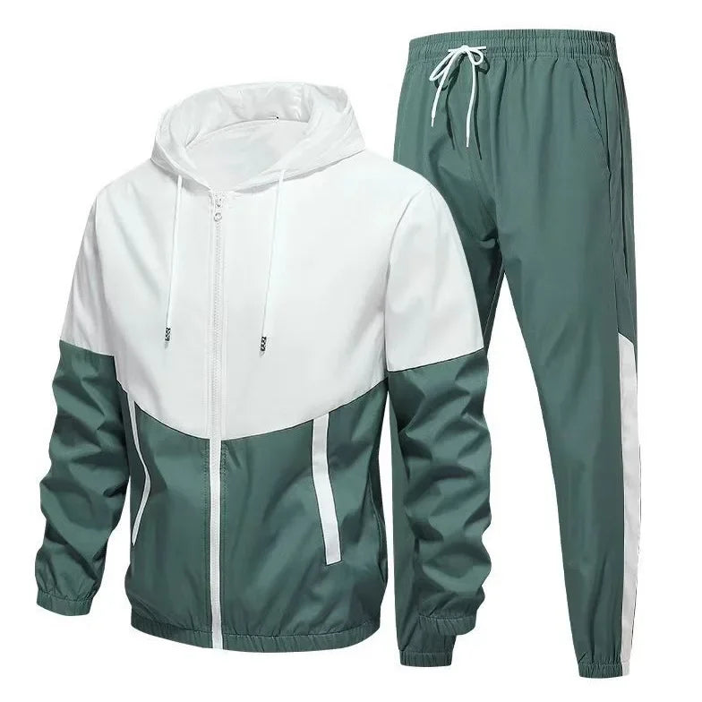 Men's Trendy Jacket Set – Casual Suit for Street Style