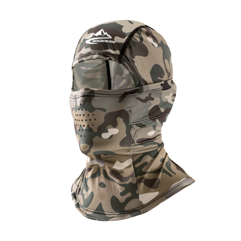 Men’s Ice Silk Full Face Summer Fishing & Riding Mask
