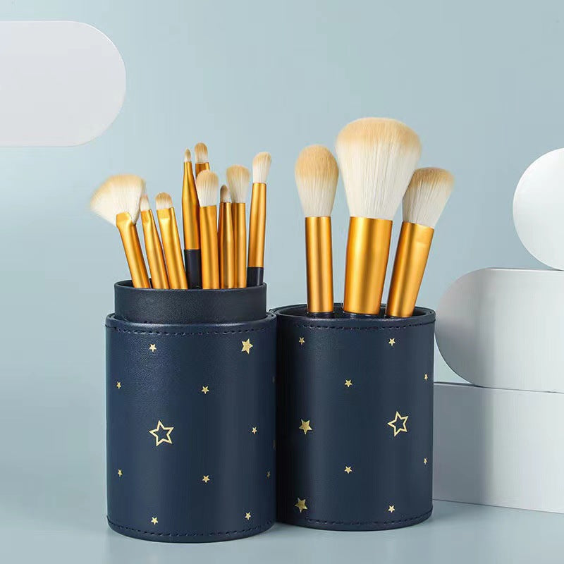 Ermu Grape Makeup Brush Set for Eyeshadow and Face