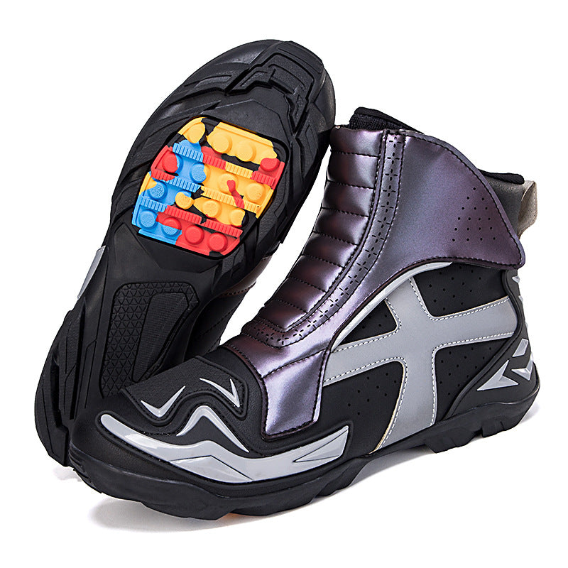 Men’s All-Season Motorcycle Riding Shoes Boots