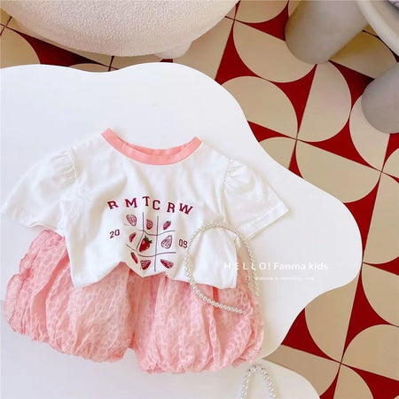 Girls Polka Dot Summer Set – Cute Korean Two-Piece – Outfit Sets – Image 12