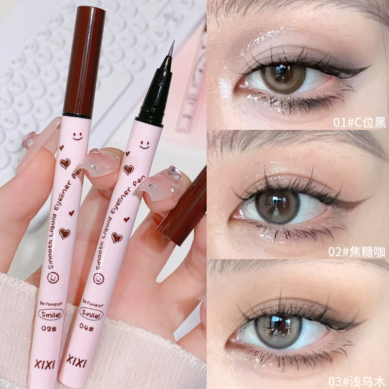 Xixi Pear Flower Rain Ultra-Fine Waterproof Eyeliner