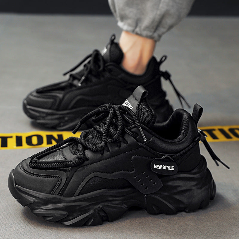 INSTOCK-Trendy Men's Thick-Soled Sports Shoes for Summer 2025