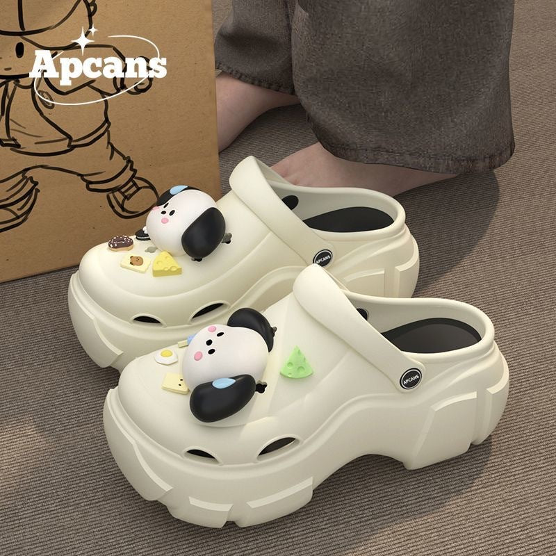 Women’s PVC Croc Style Waterproof Beach Sandals