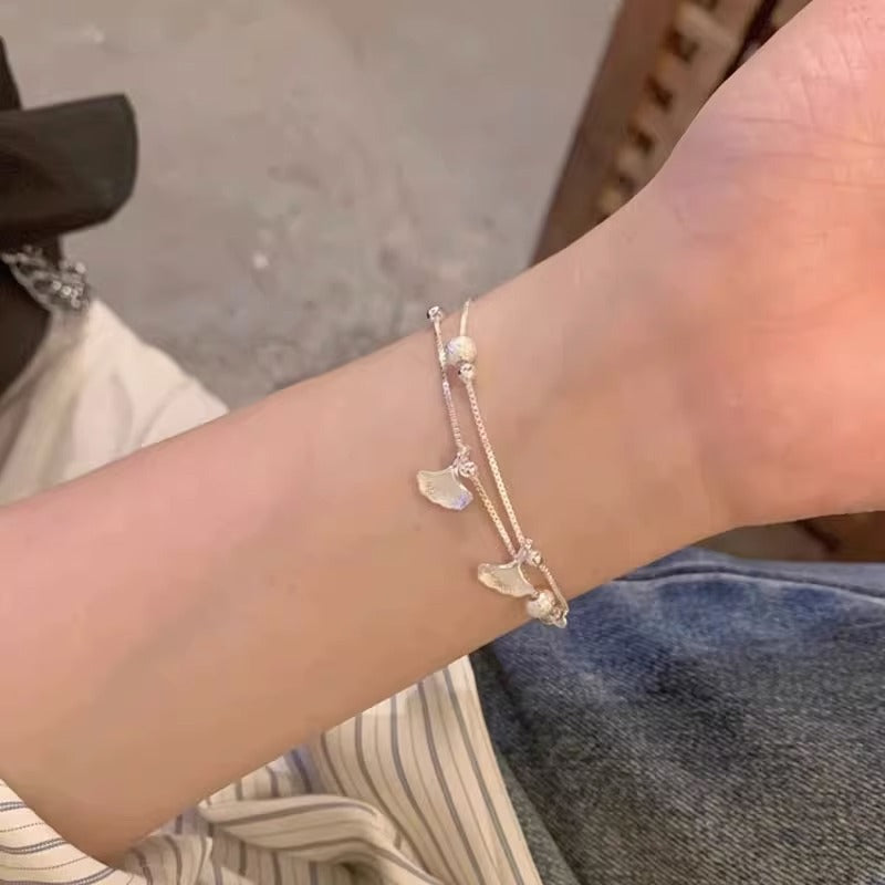 Titanium Steel Slim Waist Bracelet – Bold & Stacked Style