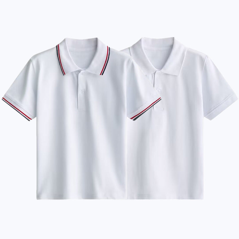Men's White Polo Shirt – Comfortable & Stylish School Uniform