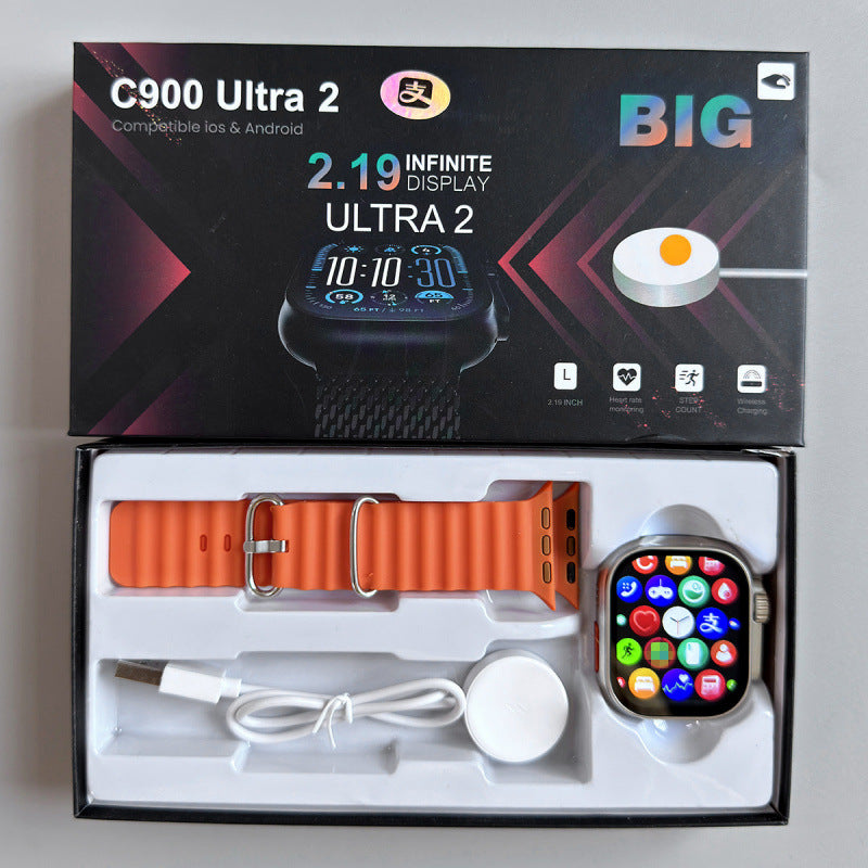 STOCK-S9 Ultra Smartwatch 2024 – NFC, Bluetooth Call, Fitness