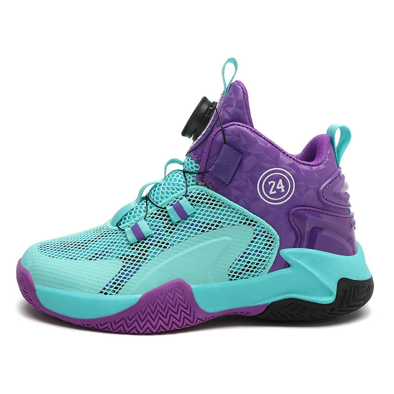Elite Edition: Professional Kids' Basketball "Combat" Shoes – Kids Fashion Nepal | Tudoholic