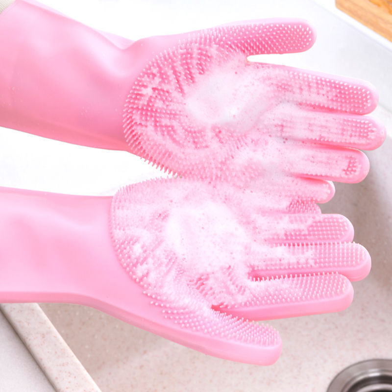 Thickened Silicone Gloves – Durable & Multi-Functional