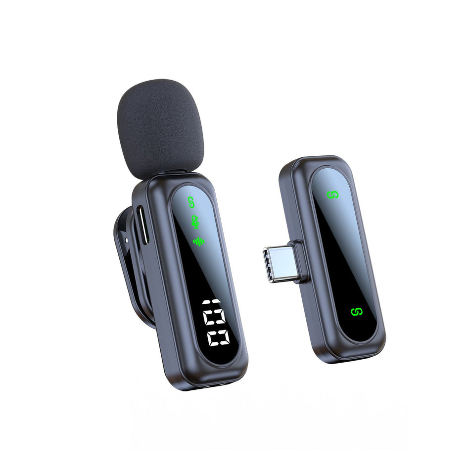 J88 Wireless Collar Microphone – Mini Live Noise Reduction