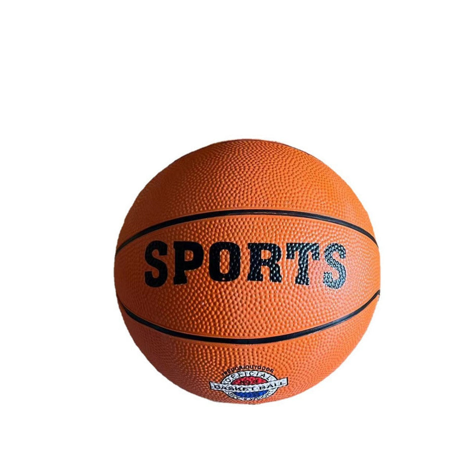 Kids No.3–7 Basketball PU Rubber Durable School Training Ball