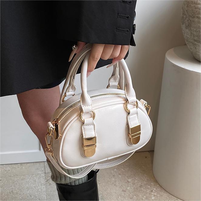 Women’s Korean Satchel Bowling Shell Crossbody Bag