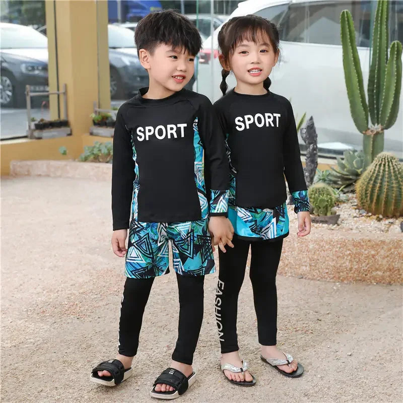 Sun-Proof Swimmer Suit – Splash Safe & Style Strong!