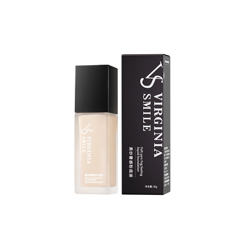 Moisturizing Liquid Foundation & Concealer – Matte Long-Lasting
