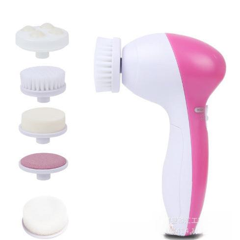 -5-in-1 Electric Facial Cleansing Brush
