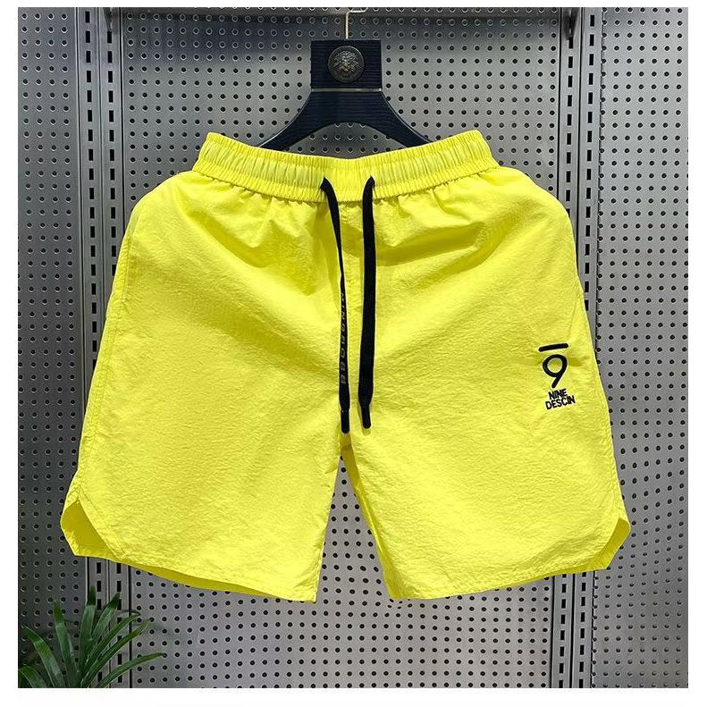 Men’s Summer Dopamine Embroidered Shorts Colorful