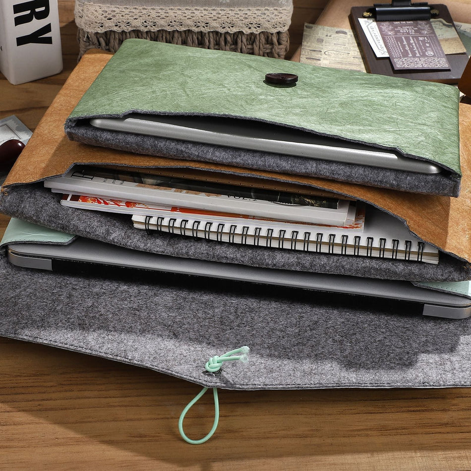Dupont Paper Retro Business Notebook & Tablet Briefcase