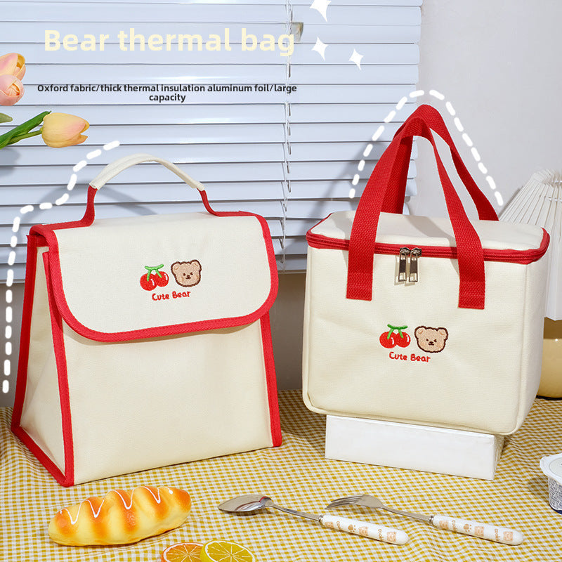 Stylish Large-Capacity Lunch Bag for Men – Insulated & Portable