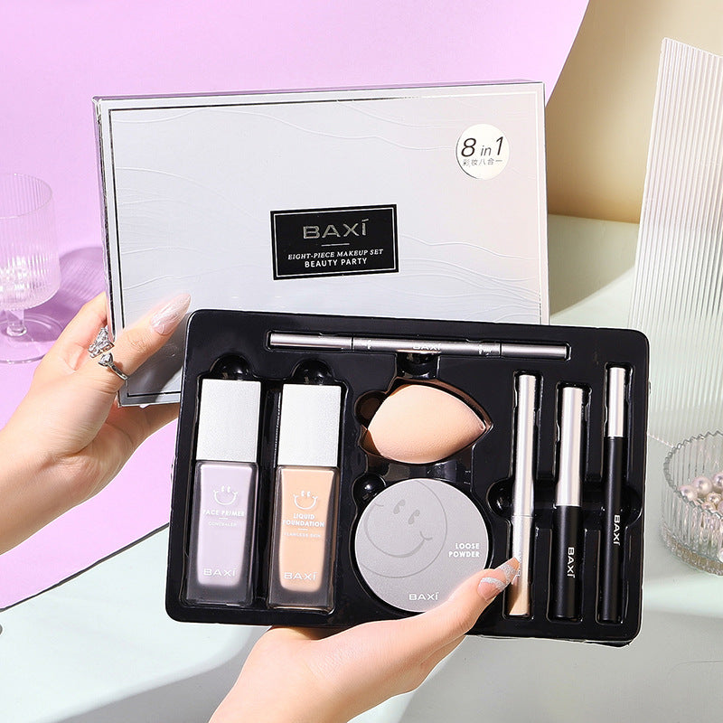 Baxi Complete Makeup Set with Foundation & Beauty Egg