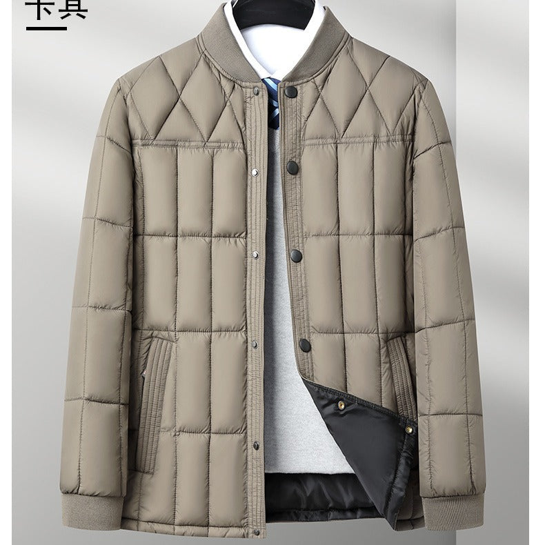 INSTOCK-Men’s Thickened Winter Cotton-Padded Jacket – Warm Dad