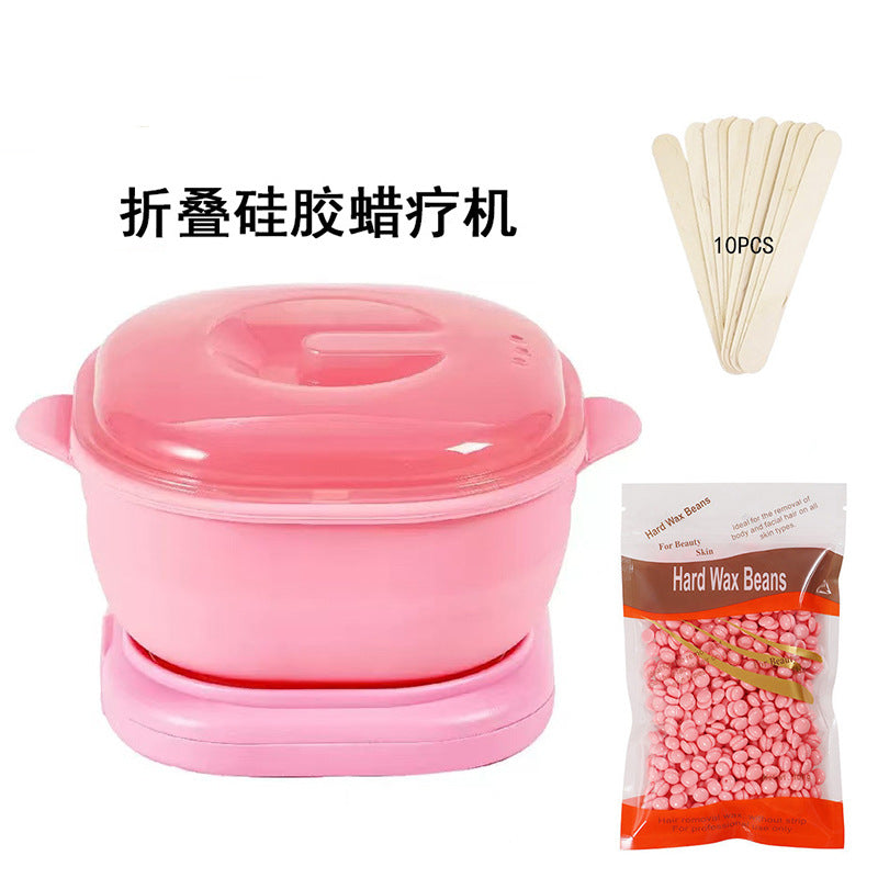 Hot Wax Hair Removal Set – Silicone Wax Melting Machine