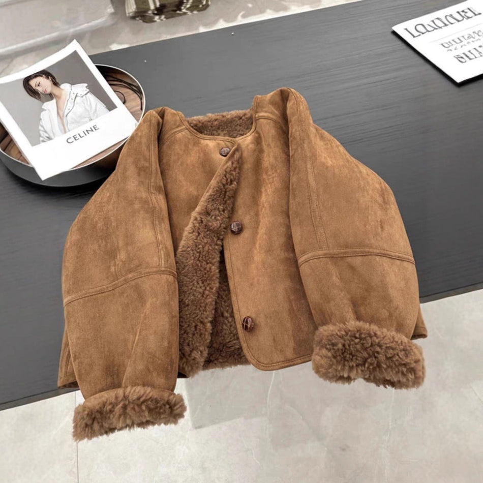 Korean-Style Women’s Winter Short Jacket