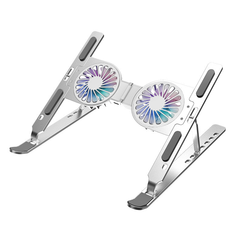 Folding Aluminum Laptop Stand – Adjustable & Portable