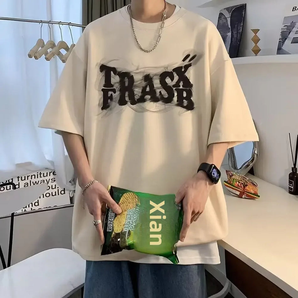 Trendy Loose T-Shirt for Men – Euro-American Design